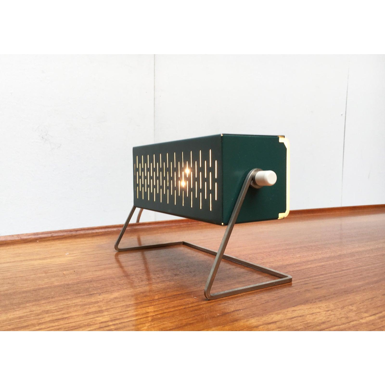 Set of 2 Mid-Century German Space Age Table Lamps from Leclaire & Schäfer, 1960s In Good Condition For Sale In Hamburg, DE