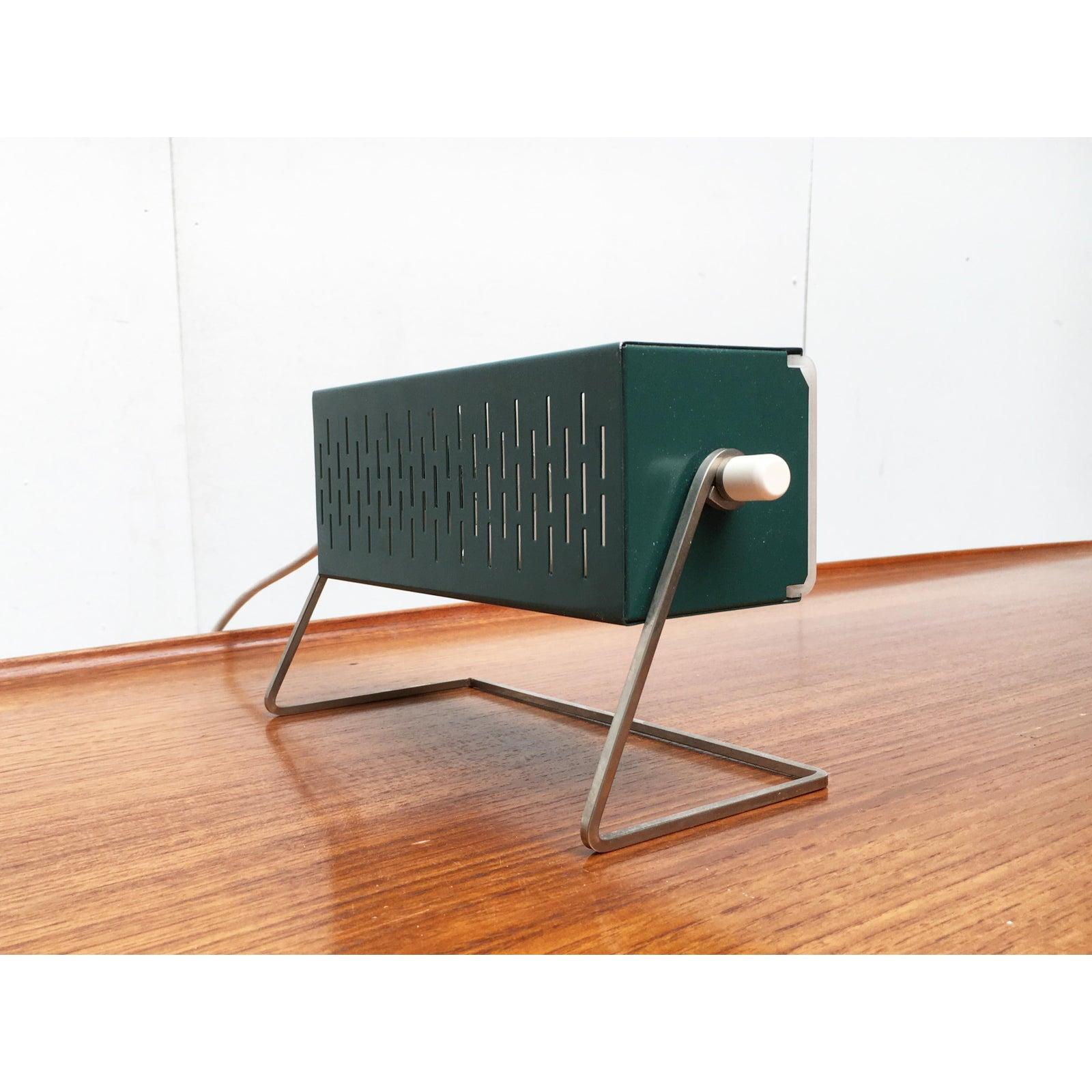 20th Century Set of 2 Mid-Century German Space Age Table Lamps from Leclaire & Schäfer, 1960s For Sale