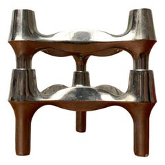 Set of 2 Mid-Century German Stacking Candleholder from BMF, 1960s