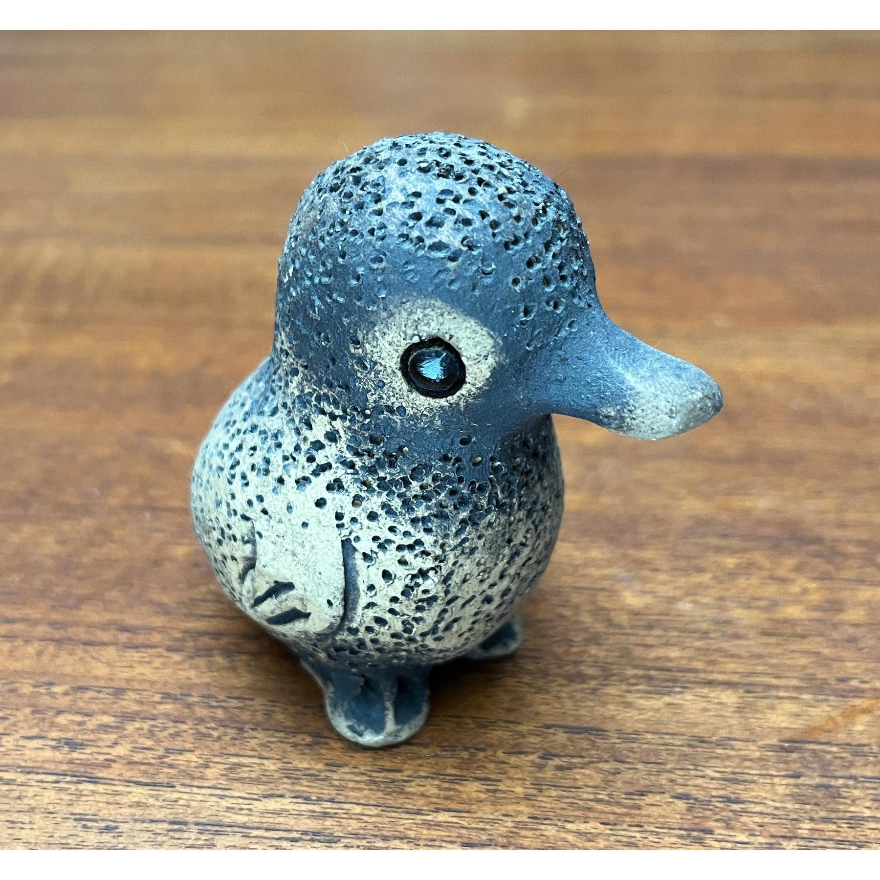 Ensemble de 2 figurines d'oiseaux en Studio Pottery allemand du milieu du siècle dernier, 1960 en vente 6