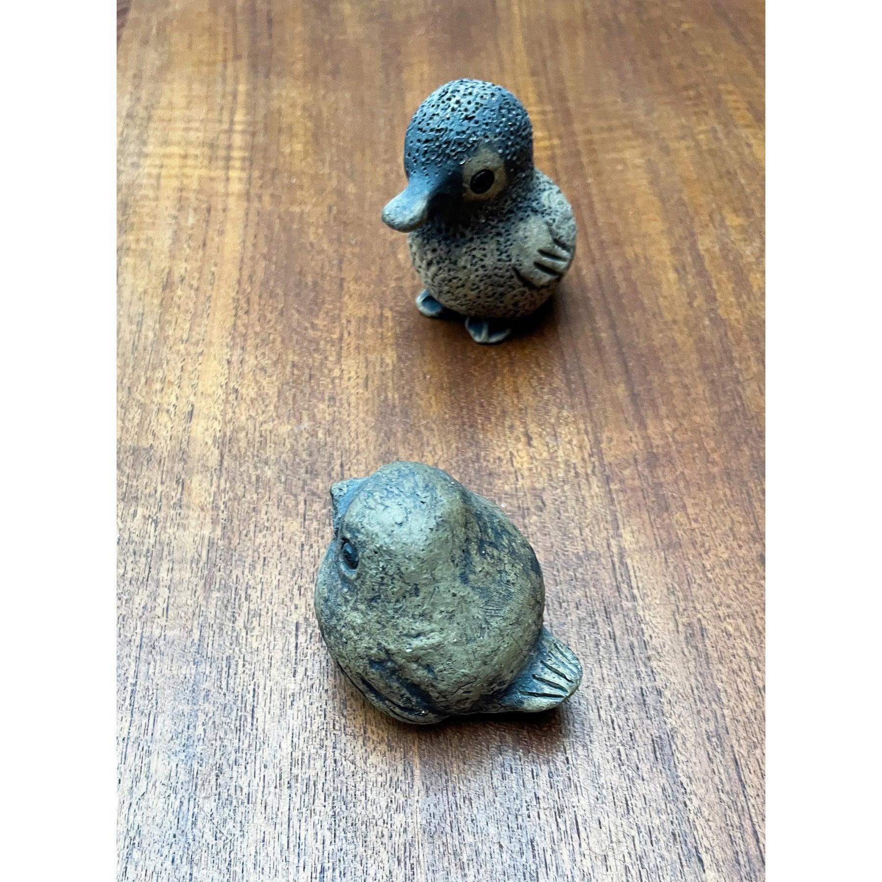 Ensemble de 2 figurines d'oiseaux en Studio Pottery allemand du milieu du siècle dernier, 1960 en vente 8