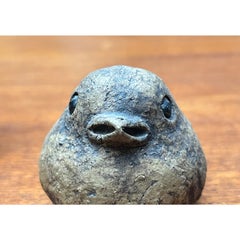 Set of 2 Mid-Century German Studio Pottery Bird Figurines, 1960s