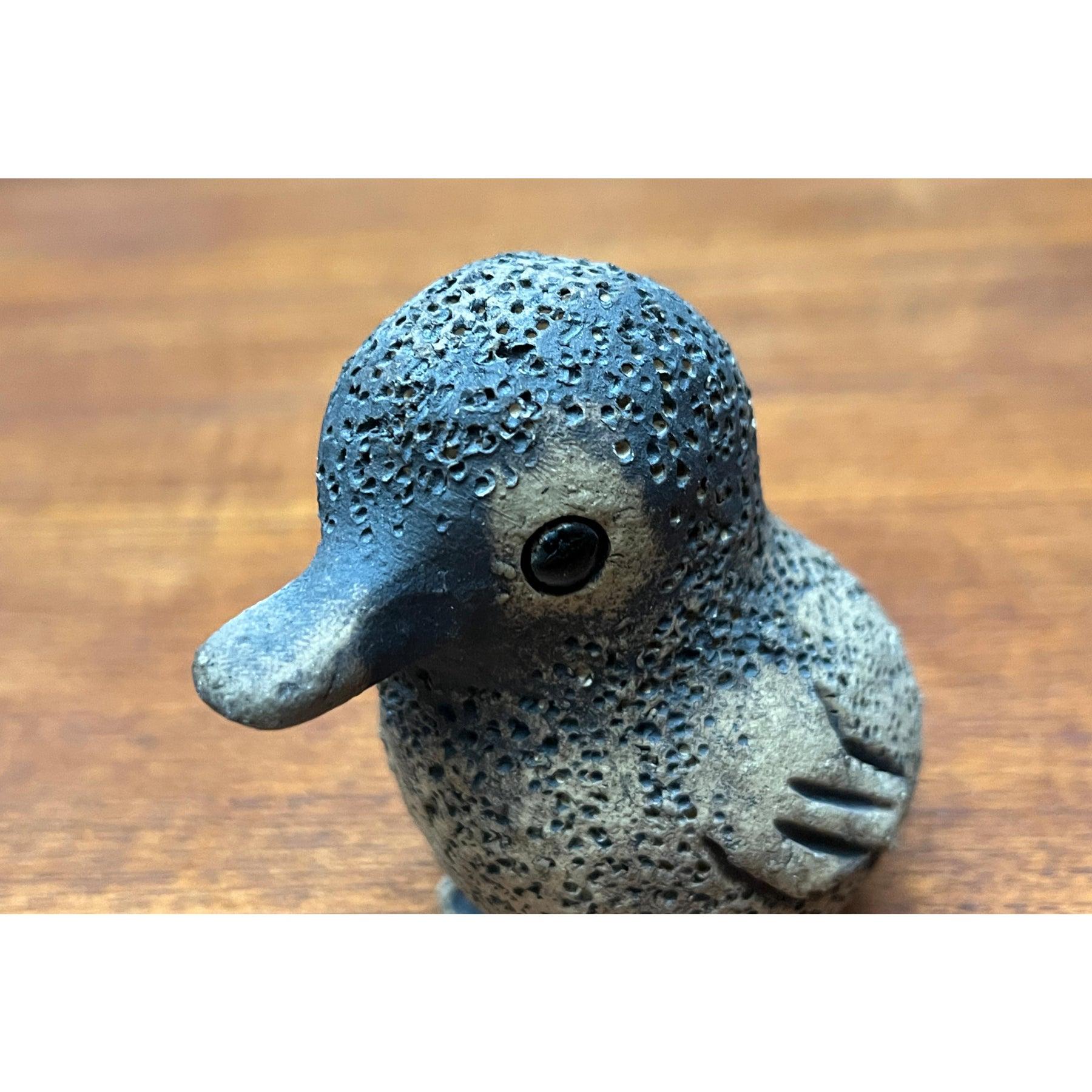 Allemand Ensemble de 2 figurines d'oiseaux en Studio Pottery allemand du milieu du siècle dernier, 1960 en vente