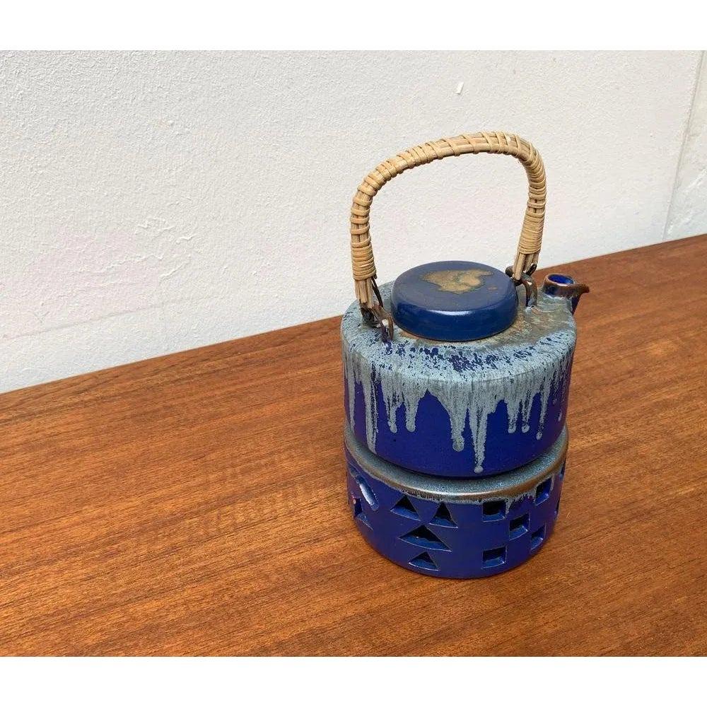Set of 2 Mid-Century German Studio Pottery Teapot with Tea Warmer, 1960s im Angebot 4