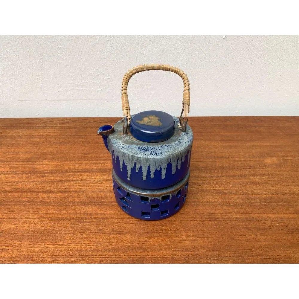 Set of 2 Mid-Century German Studio Pottery Teapot with Tea Warmer, 1960s im Angebot 2