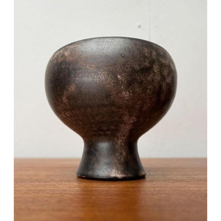 Set di 2 vasi e ciotole in Studio Pottery di Monika Maetzel, 1960, Germania, metà secolo. in vendita 5