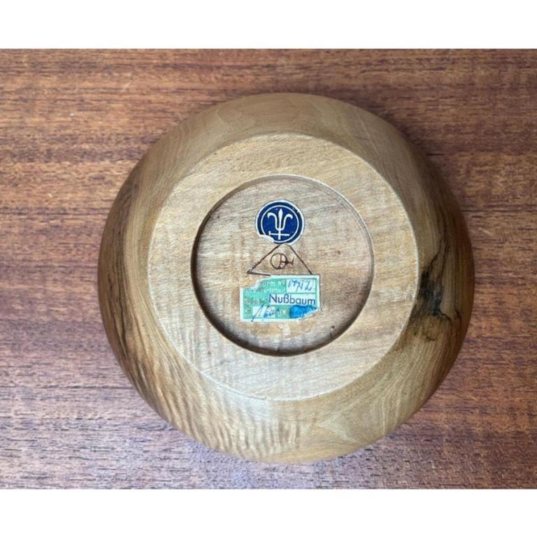 Set di 2 ciotole in legno tedesche di metà secolo, anni '60 in vendita 5