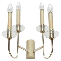 Set di 2 lampade a lampadario da parete tedesche di metà secolo Hollywood Regency, anni '60