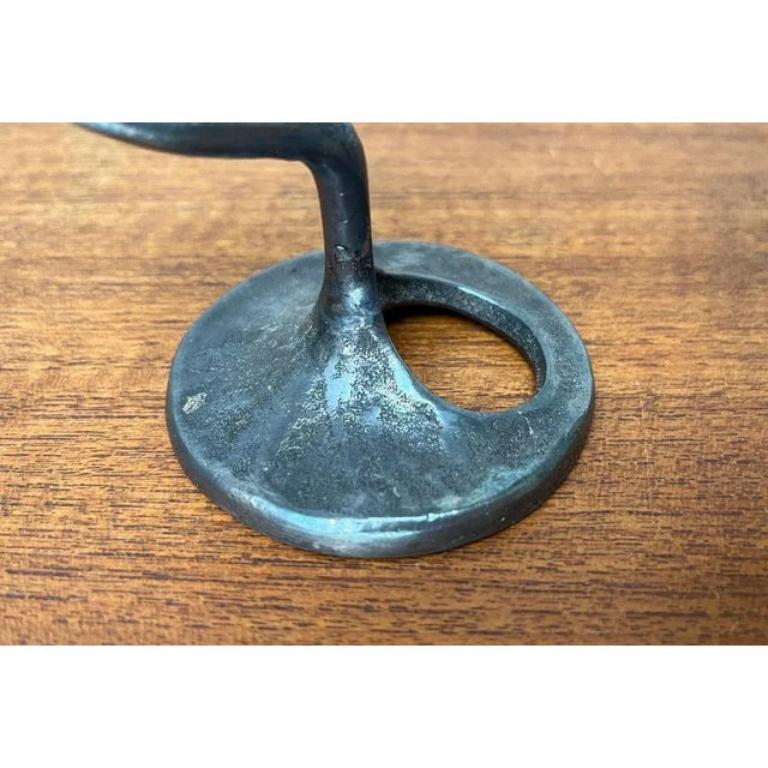 20th Century Set of 2 Mid-Century Italian Brutalist Amadeus Series Candleholder, 1960s For Sale