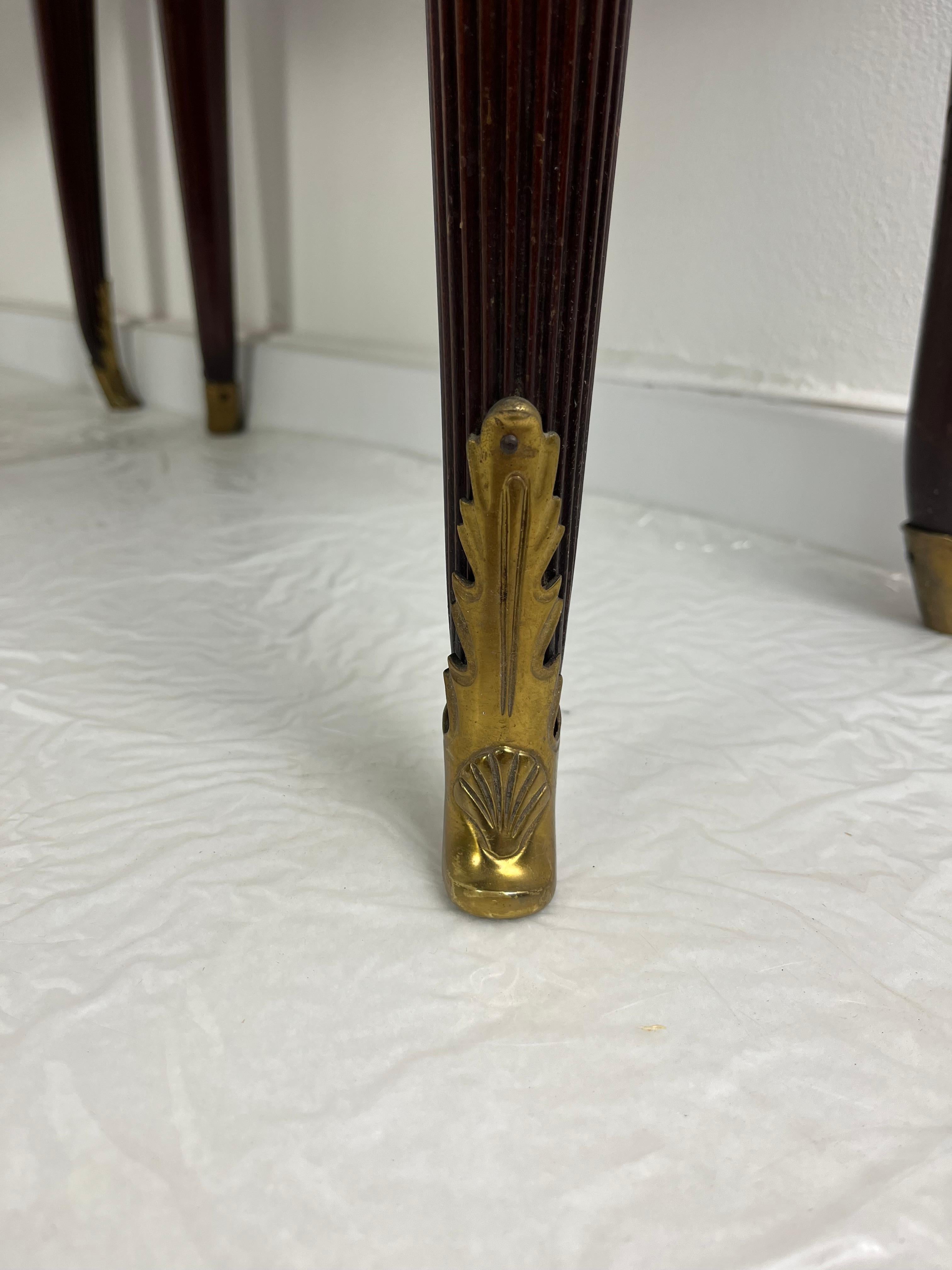 Set of 2 Mid-century Italian Nightstands, 1950s In condizioni buone in vendita a Palermo, IT