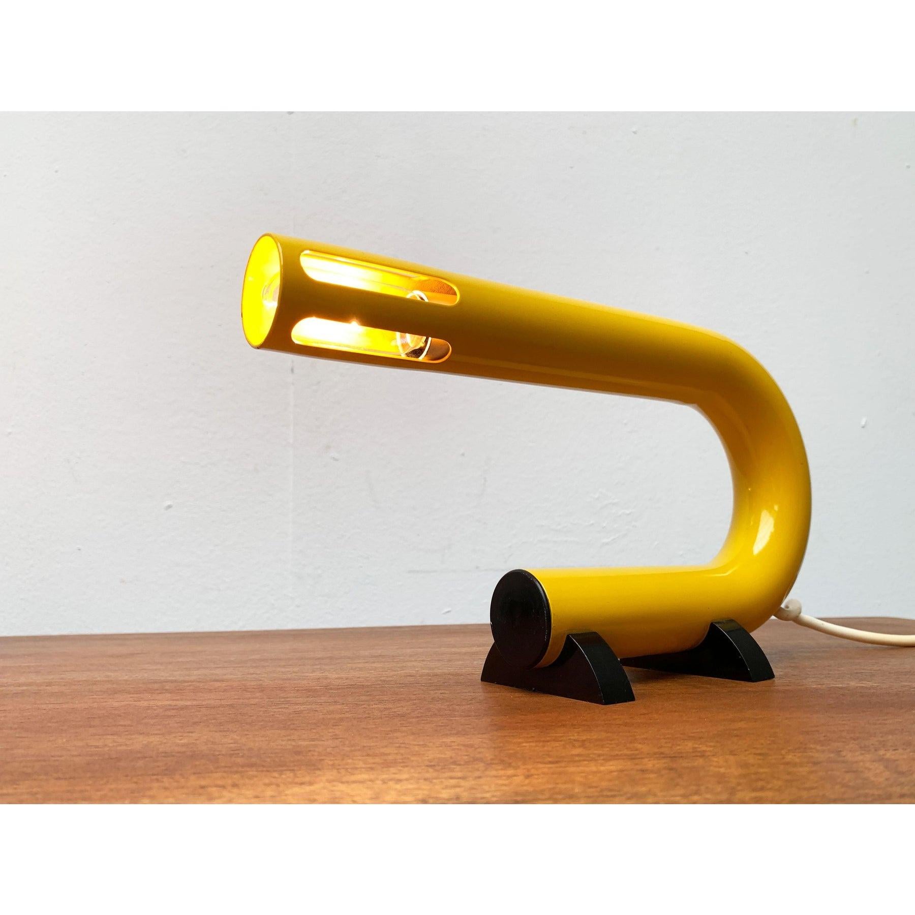 Set of 2 Mid-Century Italian Postmodern Space Age Model C 452 Table Lamps, 1960s For Sale 4