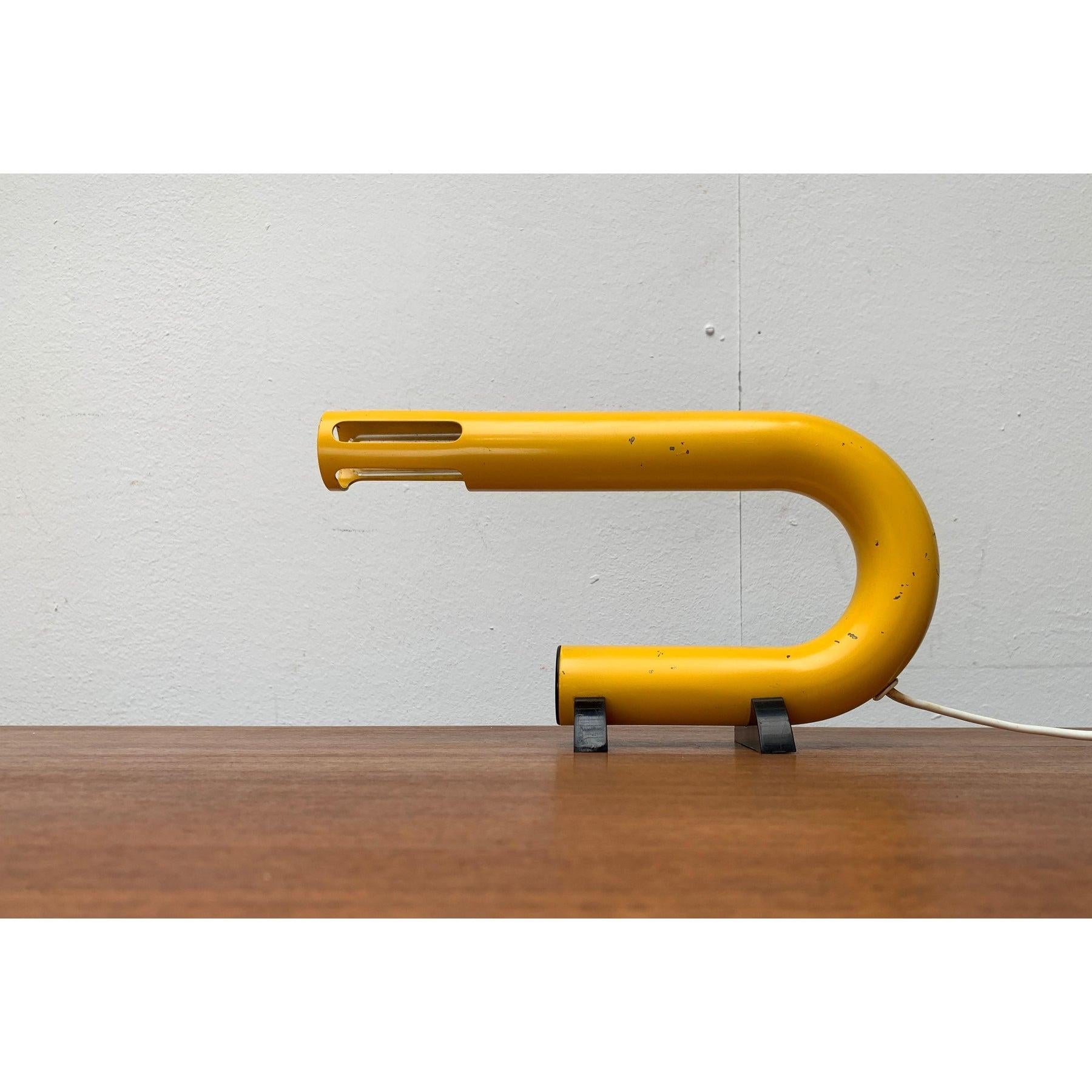 Set of 2 Mid-Century Italian Postmodern Space Age Model C 452 Table Lamps, 1960s For Sale 2