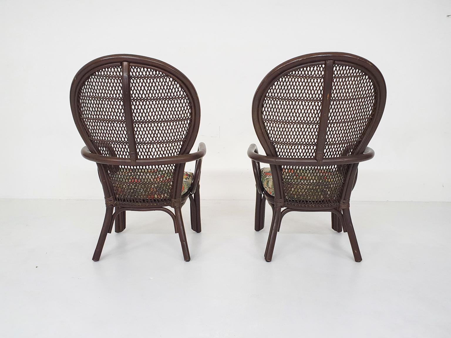 Set of 2 Midcentury Manou Lounge Chairs, 1970s 4