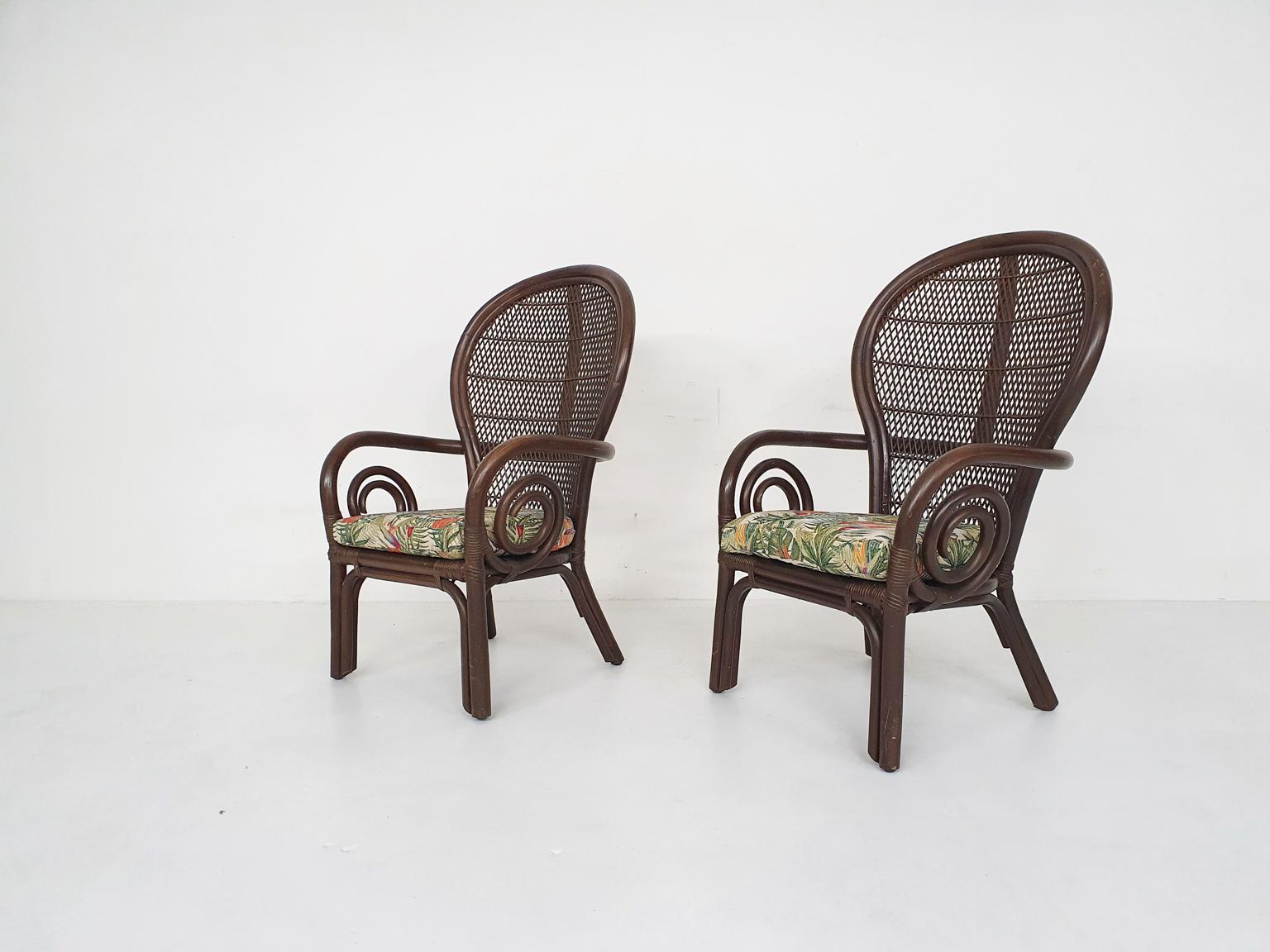 Set of 2 Midcentury Manou Lounge Chairs, 1970s 1