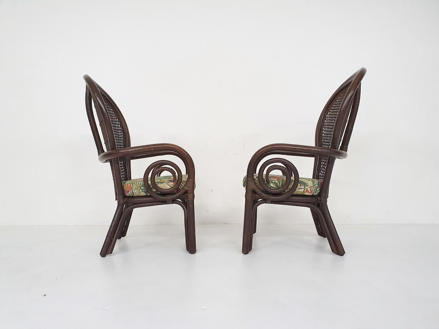 Set of 2 Midcentury Manou Lounge Chairs, 1970s 3