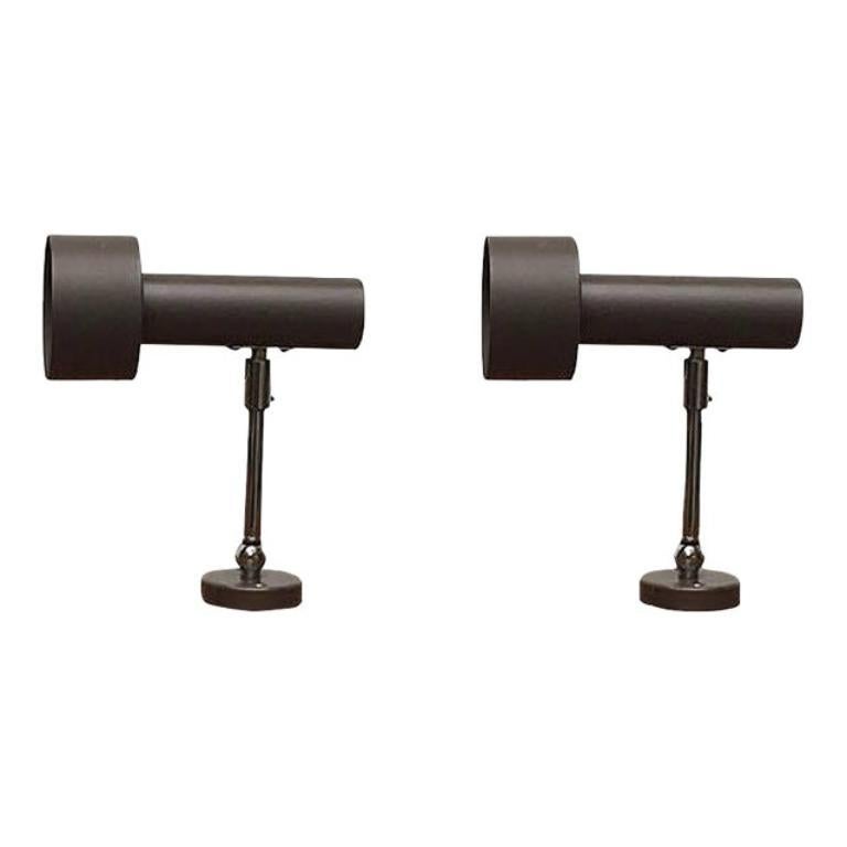 Set di 2 lampade minimaliste di metà secolo di Beisl Leuchten, anni '60