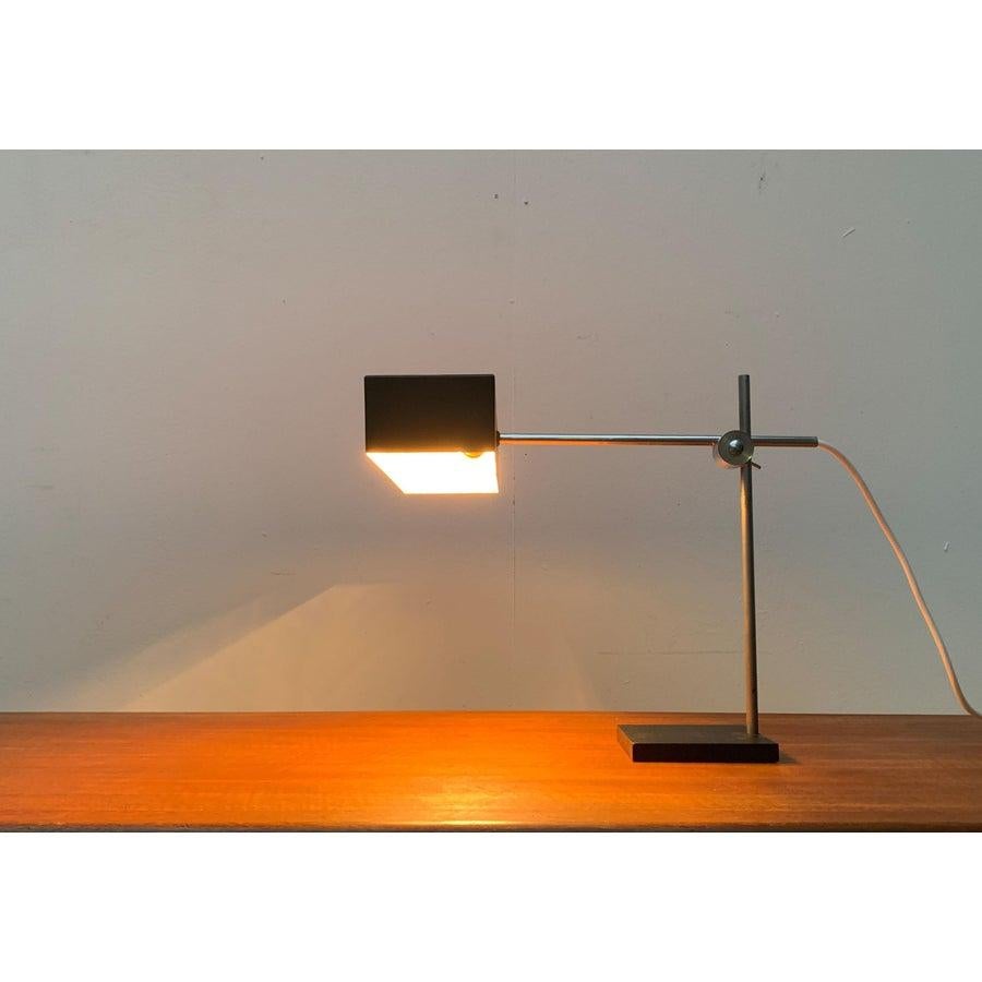 Set of 2 Mid-Century Minimalist Table Lamp, 1960s For Sale 5