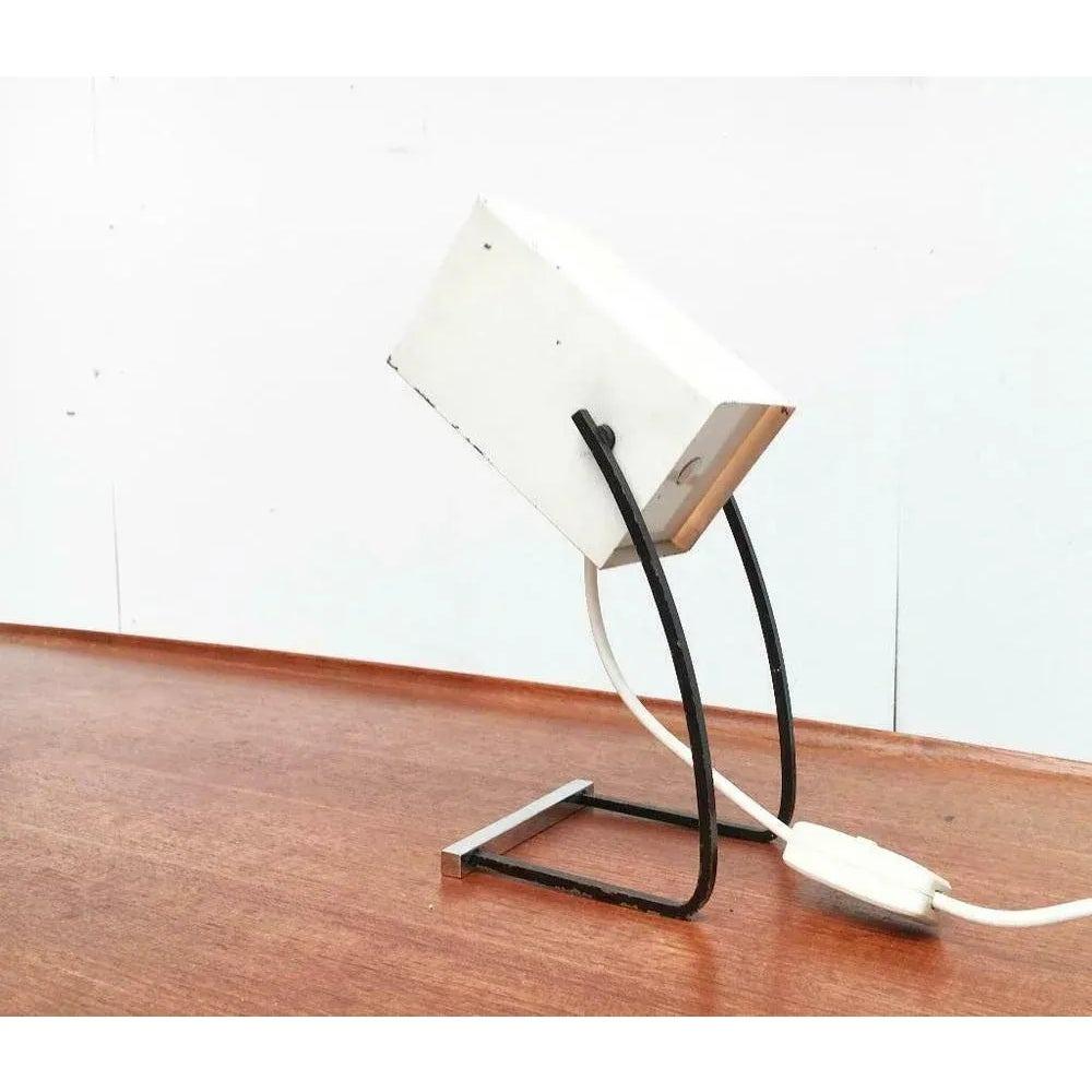 Tedesco Set di 2 lampade da tavolo minimaliste di metà secolo, anni '60 in vendita