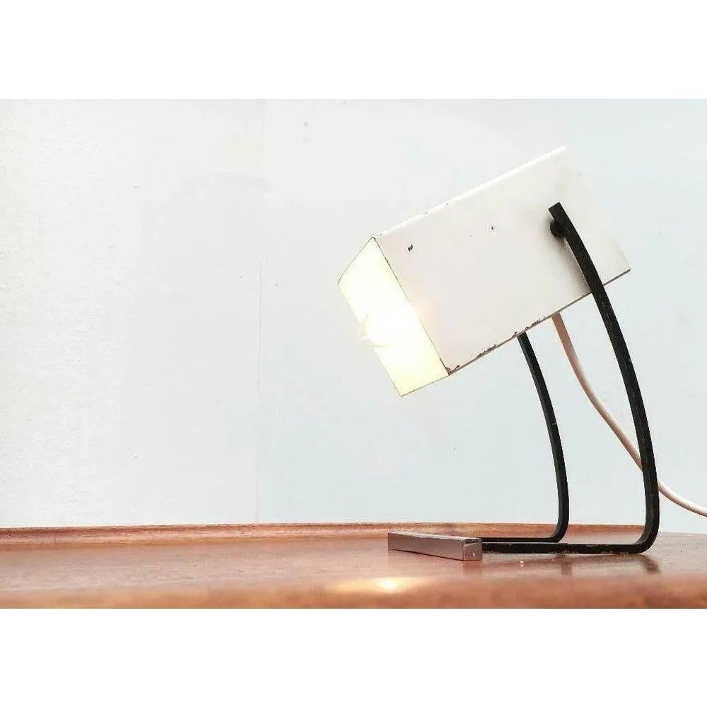 Set di 2 lampade da tavolo minimaliste di metà secolo, anni '60 in vendita 2