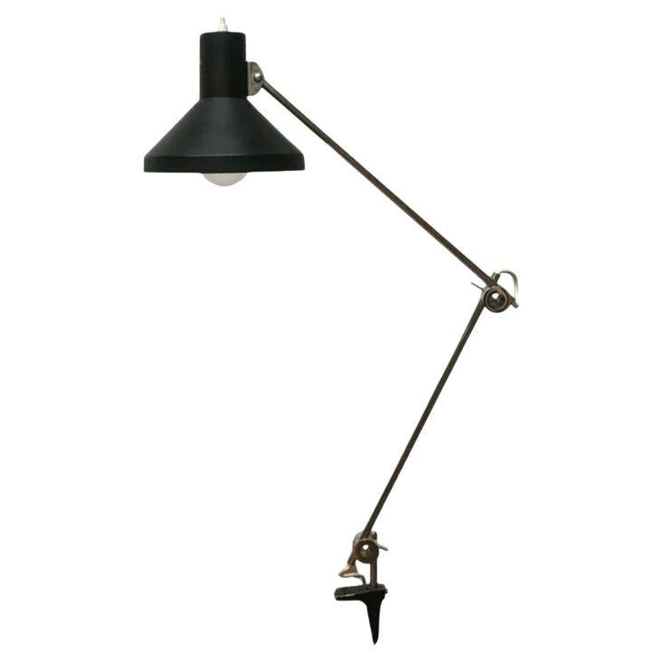 Set of 2 Mid-Century Model Nr. 2002 Table Clamp Lamp from Elux, 1960s For Sale