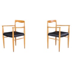 Set of 2 Mid-Century Modern Armchairs by Sedláček & Vyčítal, Czechoslovakia 1970
