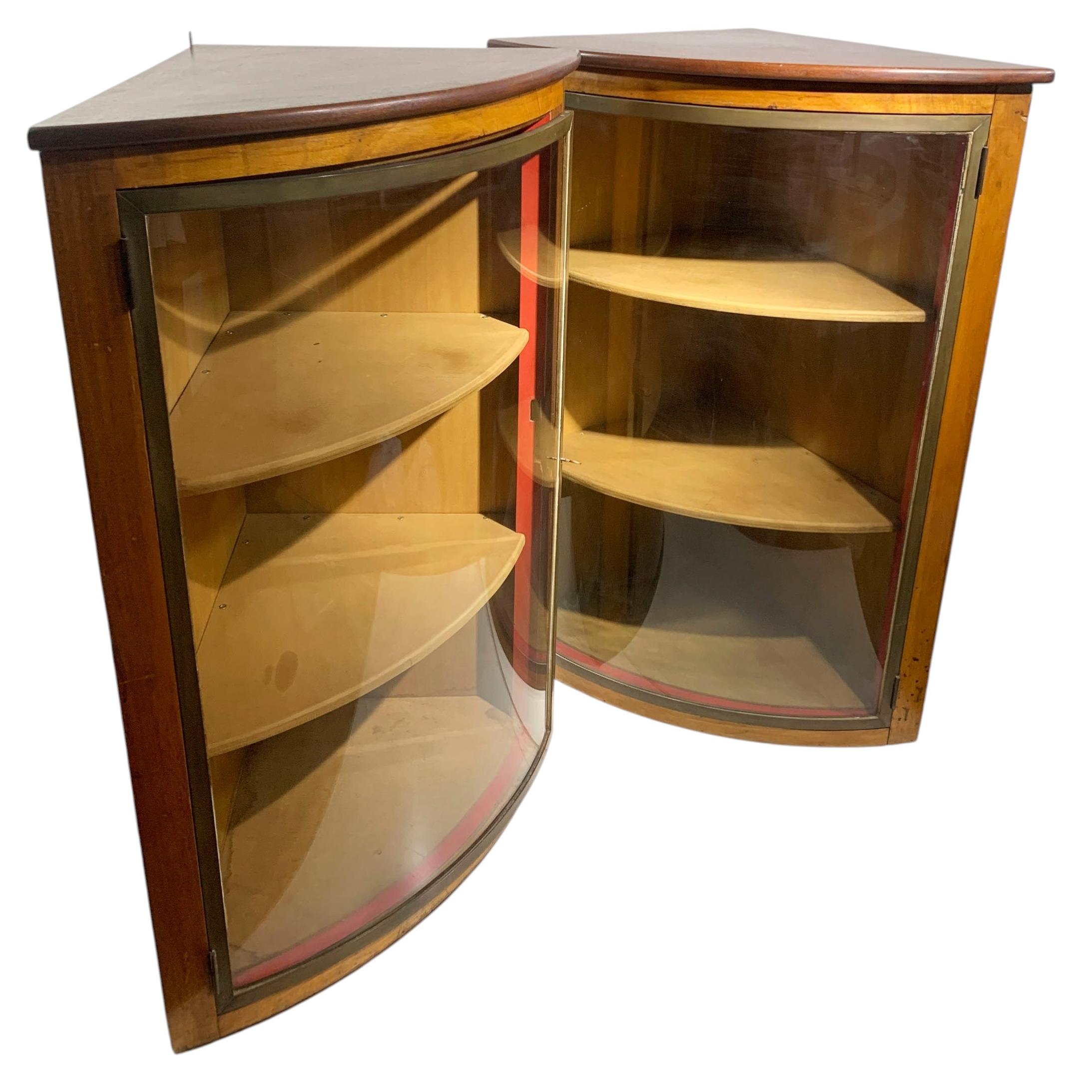 What is a corner cabinet that spins called?