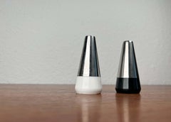 Set of 2 Mid-Century Modern Danish Pepper and Salt Shaker from A&B Lundtofte