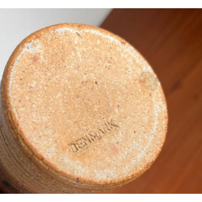 2 Vasen aus dänischer Studio Pottery der Jahrhundertmitte von Tue Poulsen, 1960er Jahre im Angebot 6