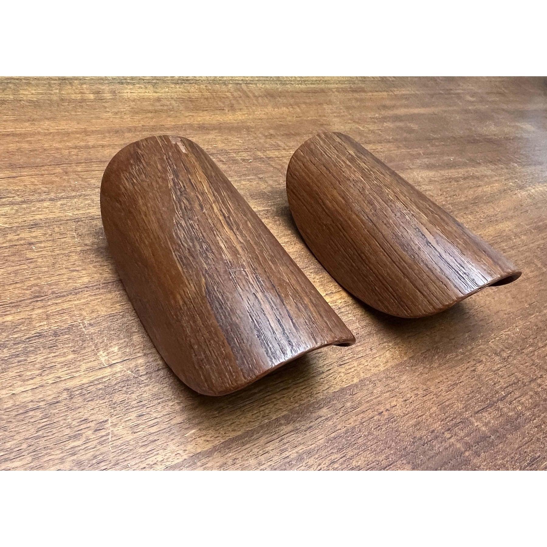 Set of 2 Mid-Century Modern Danish Teak Armrests from Frem Røjle, 1960s For Sale 8