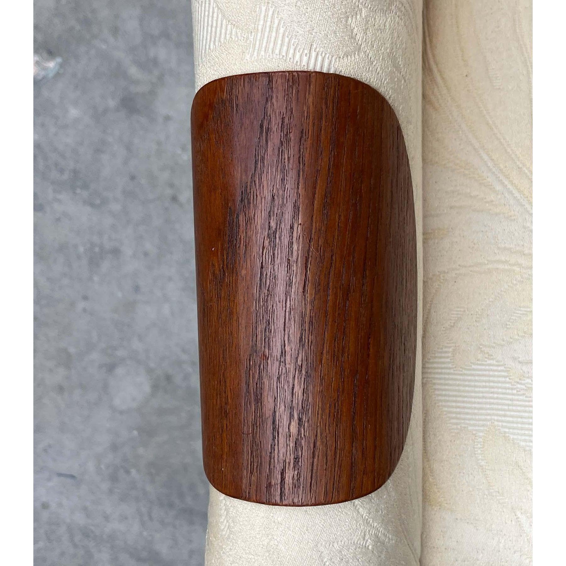 Set of 2 Mid-Century Modern Danish Teak Armrests from Frem Røjle, 1960s For Sale 13