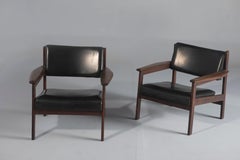 Set of 2 Mid-Century Modern Drummond Armchair by Sergio Rodrigues, Brazil, 1950s