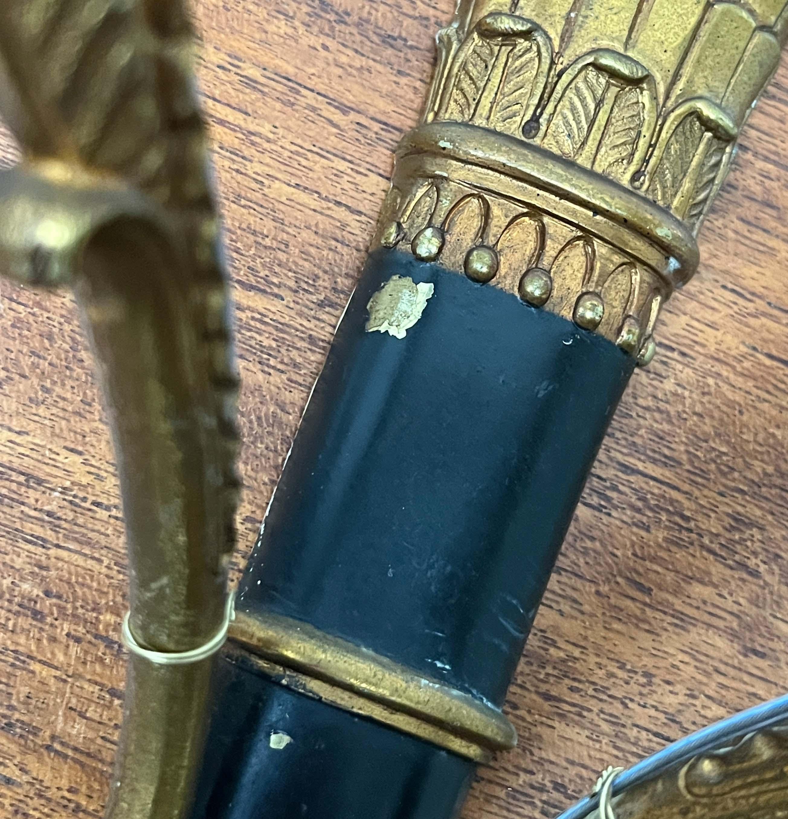 Set di 2 lampade neoclassiche italiane della metà del secolo scorso, anni '60 in vendita 9