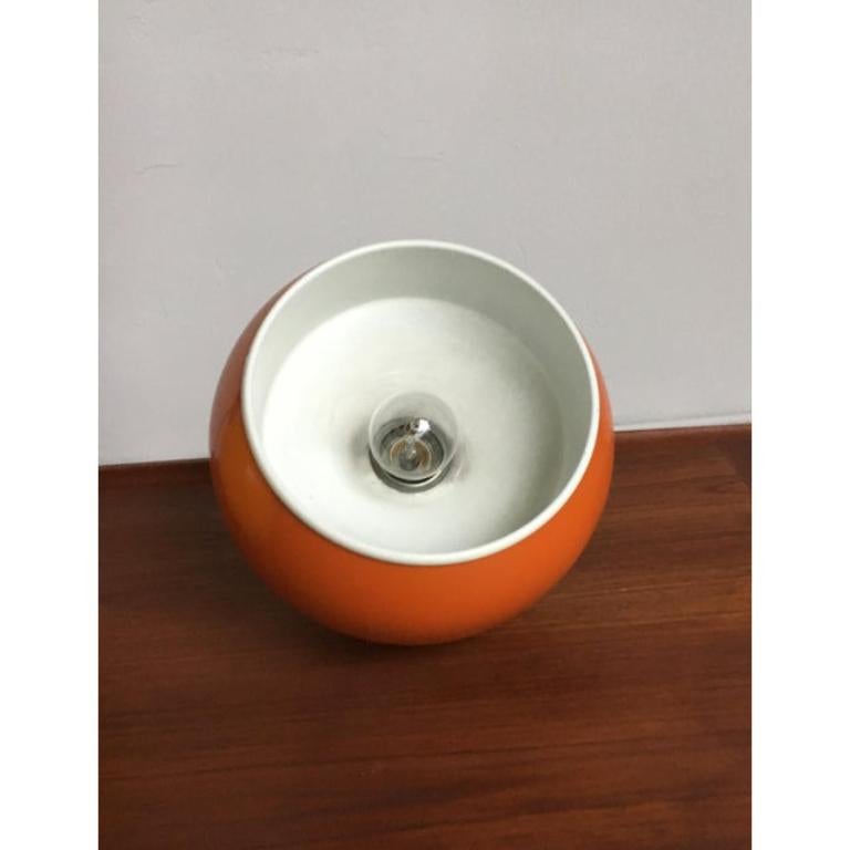 Set di 2 lampade a sospensione a sfera della metà del secolo scorso, anni '60 in vendita 4