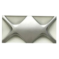 Set of 2 Mid-Century Space Age Cross Oyster Style Wall Lamp by Klaus Link, 1960s