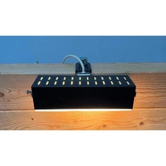 Set of 2 Mid-Century Space Age German Minimalist Clamp Wall, Bed Lamps, 1960s