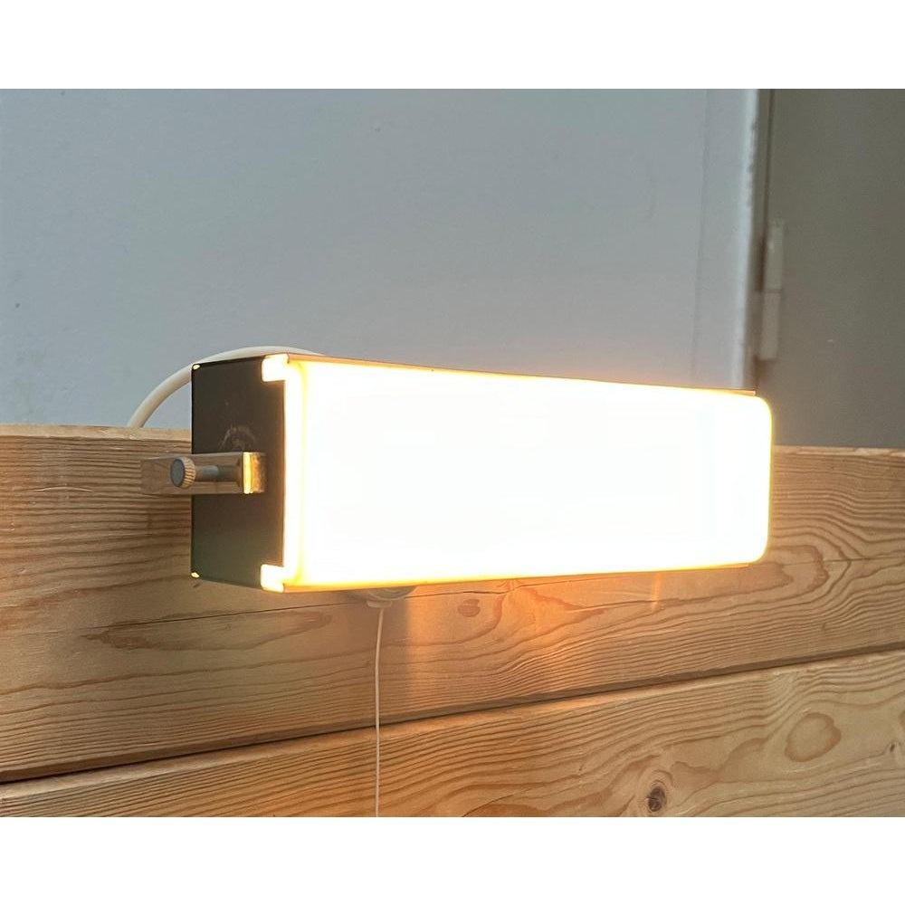 20th Century Set of 2 Mid-Century Space Age German Minimalist Clamp Wall, Bed Lamps, 1960s For Sale