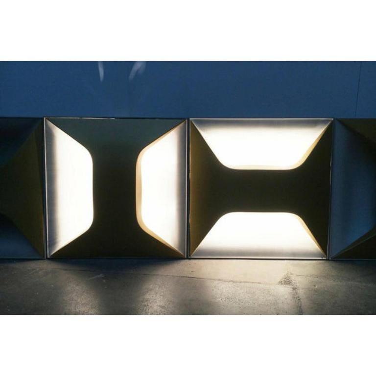 2er-Set Mid-Century Space Age Deutsche Mid-Century Oyster-Wandleuchte, Modell A247, 1960er Jahre im Angebot 5