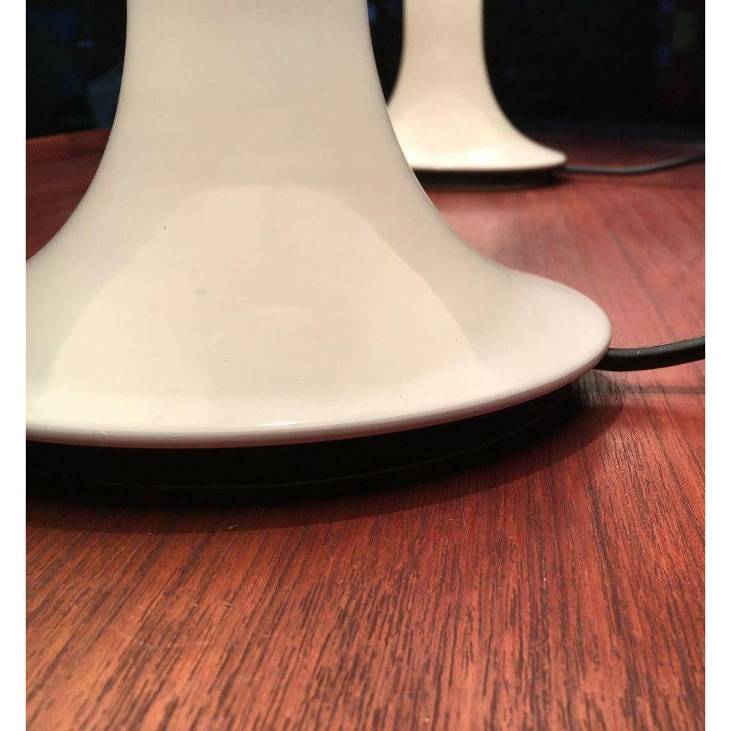 2er-Set Space Age Deutsche Pilz-Tischlampe, Kontakt-Werkstätten, Mitte des Jahrhunderts im Angebot 5
