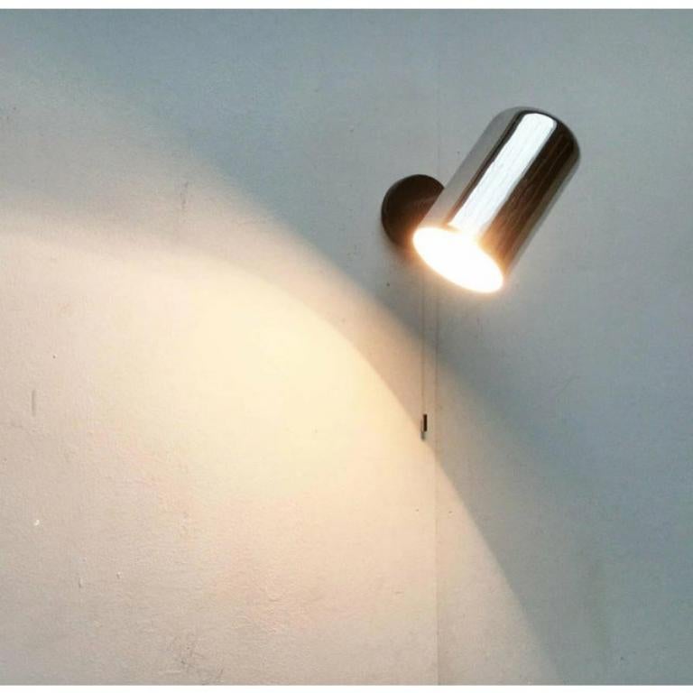 Metallo Set di 2 lampade da parete tedesche di metà secolo in stile Space Age di Hillebrand Lighting, anni '60 in vendita