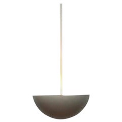 Set of 2 Mid-Century Space Age Minimalist Fiberglass Pendant Lamp, 1960s