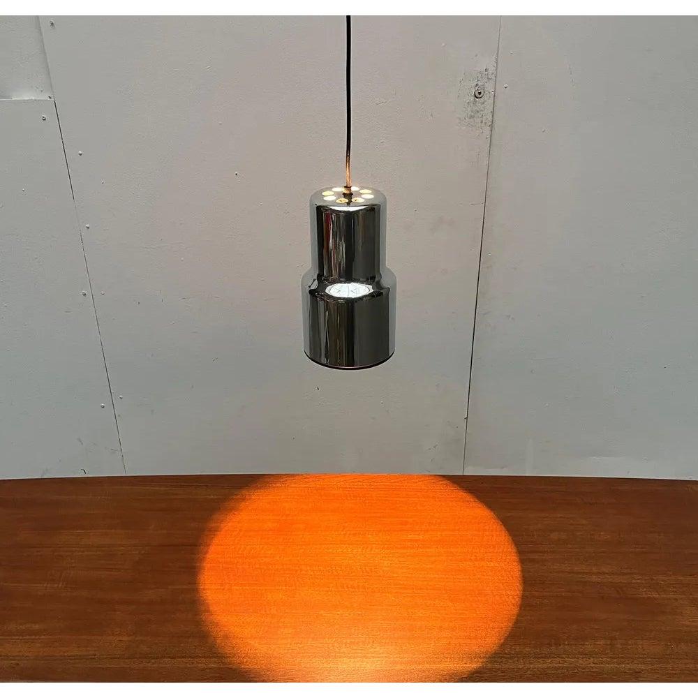 Set di 2 lampade a sospensione in metallo di metà secolo modello MDK 031, anni '60 in vendita 4