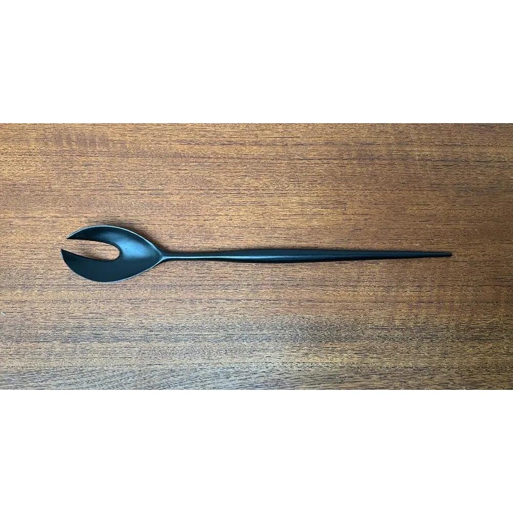Set of 2 Mid-Century Space Age Salad Bowl and Fork from Emsa, 1960s For Sale 1