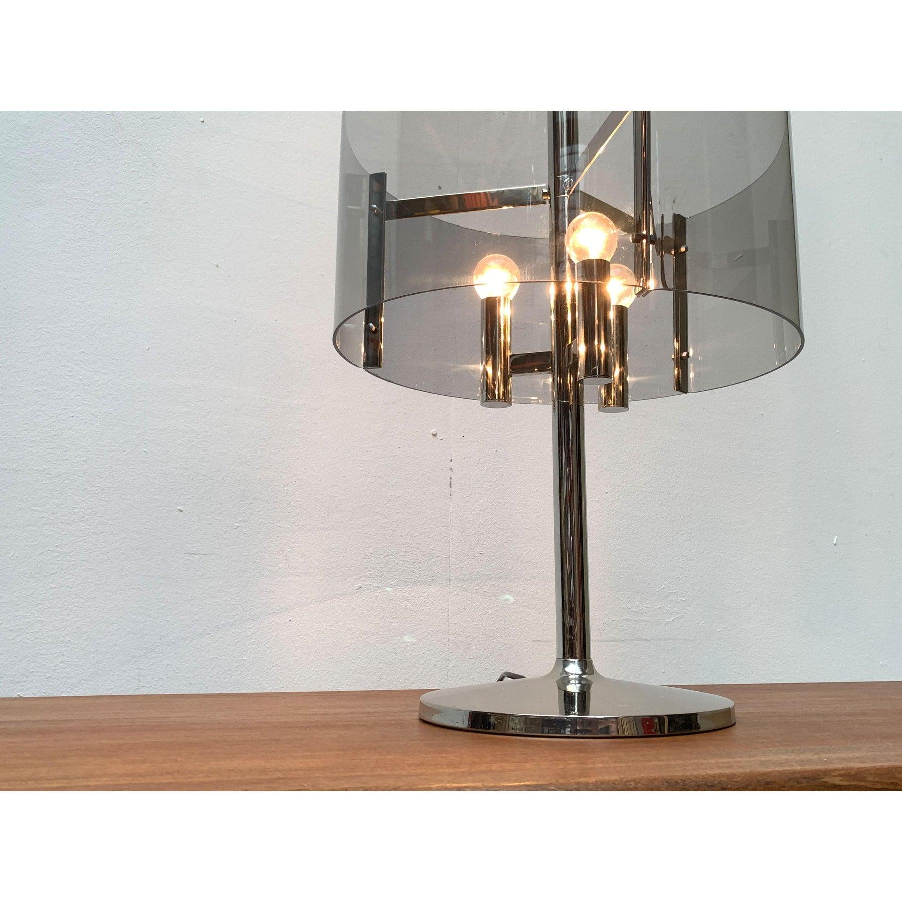 Métal Ensemble de 2 lampes de table A Space du milieu du siècle dernier, 1970 en vente
