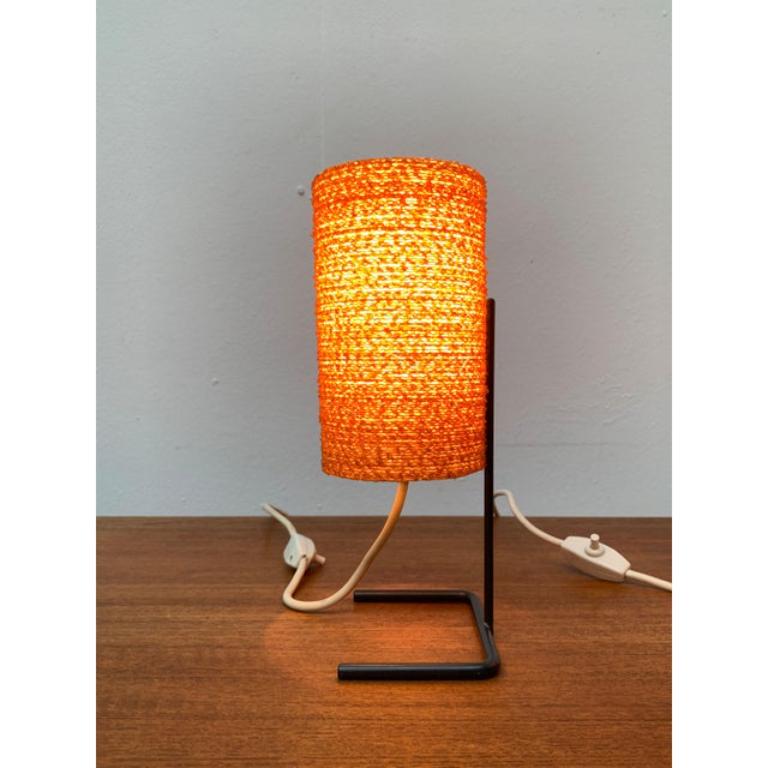 Plastica Set di 2 lampade da tavolo a corda di metà secolo, anni '60 in vendita