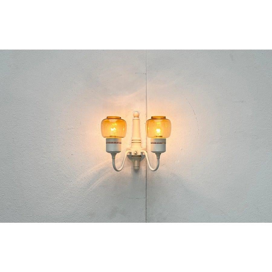 Set di 2 lampade da parete T526 svedesi di metà secolo di Hans-Agne Jakobsson, anni '60 in vendita 3