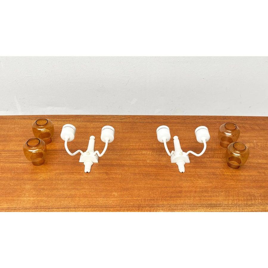 Set di 2 lampade da parete T526 svedesi di metà secolo di Hans-Agne Jakobsson, anni '60 in vendita 4