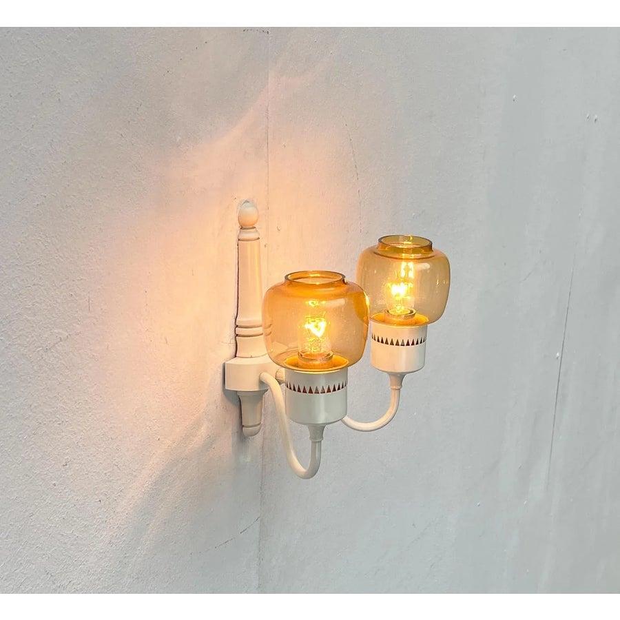 Svedese Set di 2 lampade da parete T526 svedesi di metà secolo di Hans-Agne Jakobsson, anni '60 in vendita