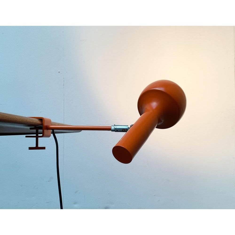 Juego de 2 lámparas de sobremesa Swiss Clamp de mediados de siglo de Swisslamps International Suizo en venta