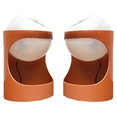 Set of 2 Mid-Century Swiss Space Age Guggerli L1 Table Lamp, 1960s