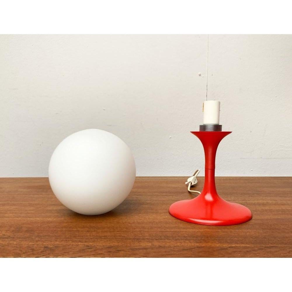 Métal Lot de 2 lampes de table de l'ère spatiale suisse du milieu du siècle par E.R. Nele pour Temde, années 1960 en vente